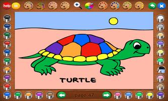Coloring Book 3 Lite: Animals Ekran Görüntüsü 1