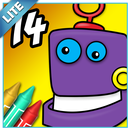 Coloring Book 14 Lite: Robots APK