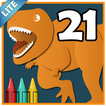 Coloring Book 21 Lite: More Dinosaurs