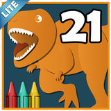 Coloring Book 21 Lite: More Dinosaurs icône