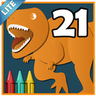 Coloring Book 21 Lite: More Dinosaurs иконка