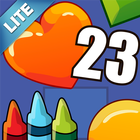 Coloring Book 23 Lite: Counting Shapes أيقونة