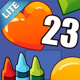 Coloring Book 23 Lite: Counting Shapes icône