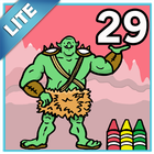 Coloring Book 29 Lite: Mythical Creatures Zeichen