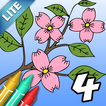 Coloring Book 4 Lite: Plants