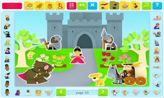 Sticker Book 4 Lite: Fairy Tales capture d'écran 3