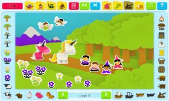 Sticker Book 2 Lite: Fantasy World স্ক্রিনশট 3