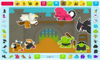 Sticker Book 2 Lite: Fantasy World Screenshot 1