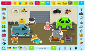 Sticker Book 3 Lite: Animal Town capture d'écran 3