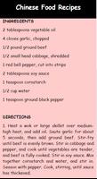 Delicious Chinese Food Recipes Screenshot 3