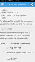 Learn Sqlite Full capture d'écran 1