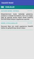 DataSiS Mobil ảnh chụp màn hình 1