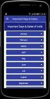 Important Days & Dates (India) 海報