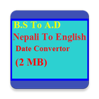 Nepali To English Date Convert icon