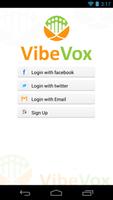 Vibevox Customer Feedback App poster