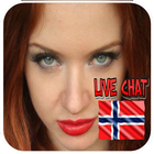 Norway Chat : Date & Meet Norwegian girls FREE icône