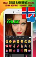 Norge Chat: Norwegian ChatRooms for Serious Dating تصوير الشاشة 3