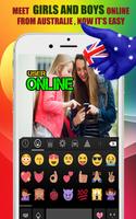 Australia Chat, Flirt chat & Australia Dating App capture d'écran 1