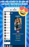 Uk Chat  : British Chat App & UK Dating App الملصق