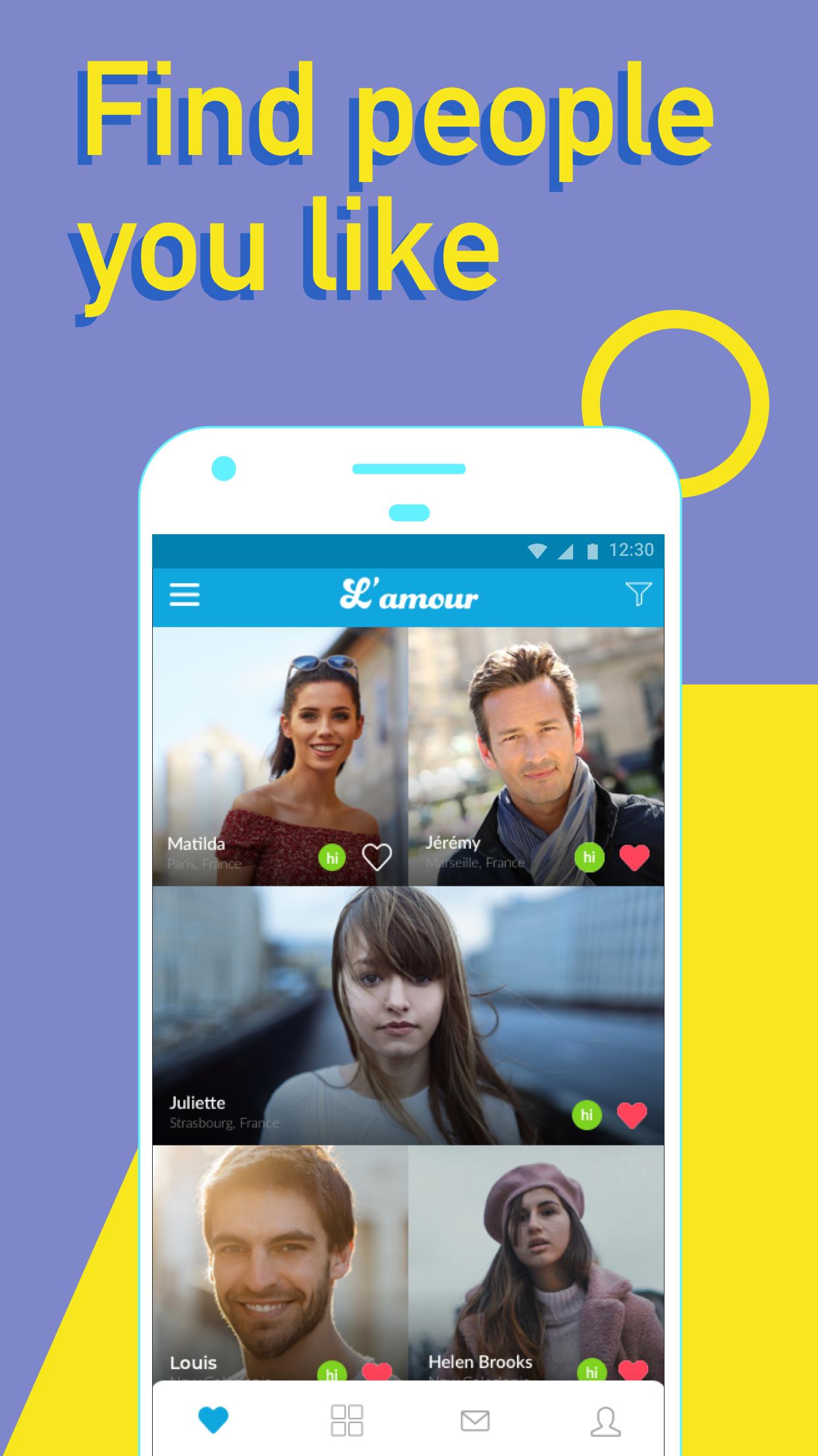 L'amour - Dating App to Chat French Singles Online for ...