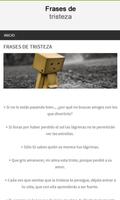 Frases de Tristeza تصوير الشاشة 1