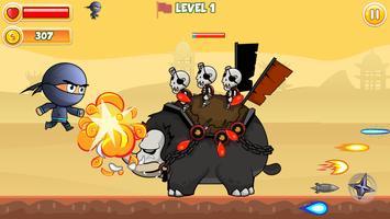 Ninja Kung Fu - Ninja Run الملصق