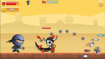 Ninja Kung Fu - Ninja Run تصوير الشاشة 1