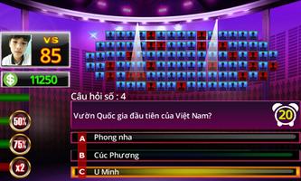 Đấu Trường Trí Tuệ : Triệu Phú تصوير الشاشة 1