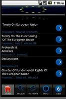 EU Treaties (Constitution) poster