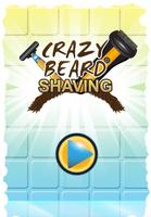 Shaving beard plakat