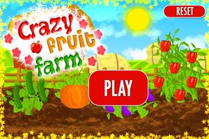 Planting fruit and vegetables plakat