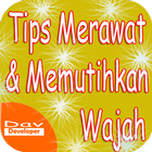 cara memutihkan wajah আইকন