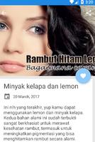 cara menghitamkan rambut alami imagem de tela 1