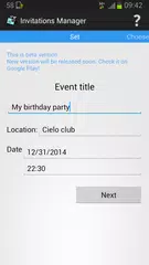 Invitations Manager-invite sms APK download