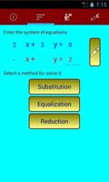 System of Linear Equations โปสเตอร์