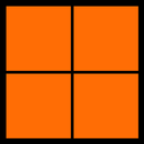Minimalist_Orange - ADW Theme APK