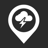 Lightning Map - GOES-16 Near Real-Time Lightning icône