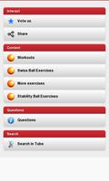 Balance Ball workouts poster