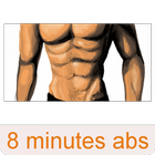 8 minutes abs icône