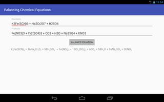 Balancing Chemical Equations تصوير الشاشة 3