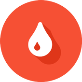 Blood track icon