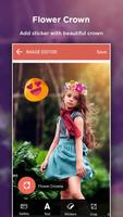 Flower Crown Photo Editor постер