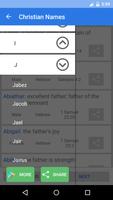 Christian Names capture d'écran 1