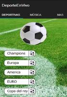 Futbol en vivo poster