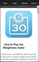 30 Day Weightloss Challenge capture d'écran 2