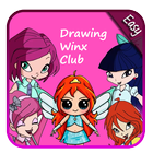 How to draw Winx club-icoon