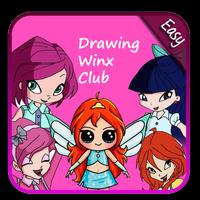 How to draw Winx club-poster