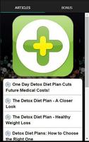Plano de Dieta Detox Dia 10 Cartaz