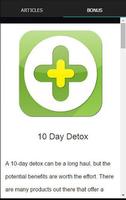 10 Day Detox Diet Plan capture d'écran 1