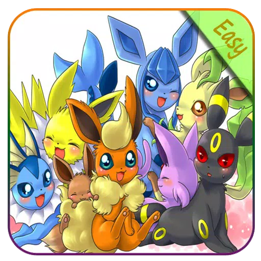 5 desenhos do Eevee para baixar, imprimir, colorir e pintar